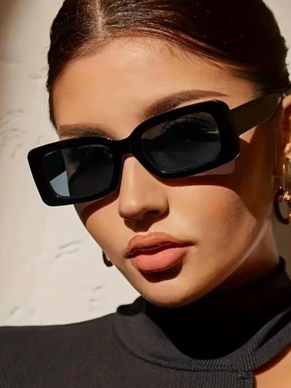 Retro Rectangle  Sunglasses